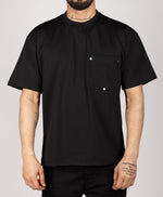 Pocket Detail Oversized T-Shirt Black