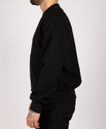 V-Neck Casual Cardigan with Pockets Black