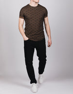 Brown Maze T-Shirt