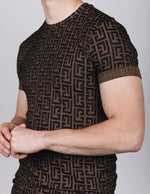 Brown Maze T-Shirt