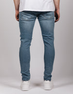 Blue 2Y Ripped Washed Jeans