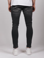 Dark Grey 2Y Ripped Washed Jeans