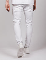 White 2Y Knee Ripped Jeans