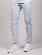 Light Blue 2Y Ripped Jeans