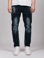 Eraldo Rip & Repair Jeans Blue