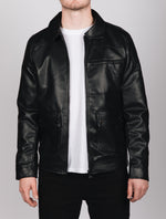 Black PU Leather Jacket