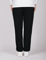 Black Drawstring Casual Trousers