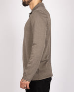 Herringbone Half-Zip Knit Sweater