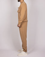 Utility Pocket Sweater & Joggers Set in Camel