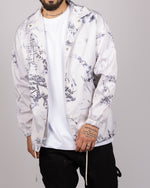 Sakura Hills Inspired Coach Jacket White