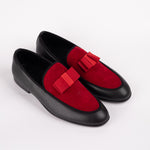 Loafers with Silk Bow