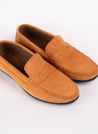 Suede Penny Loafer