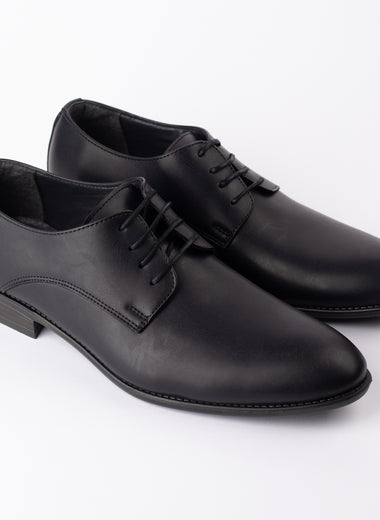 Black Classic Laced Shoe