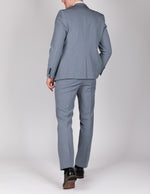 Bromley - Sky Blue Check Trousers