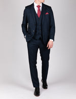 Callum - Blue Three Piece Suit