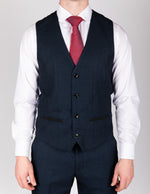 Callum - Blue Three Piece Suit