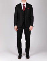 Danny - Black Three Piece Suit