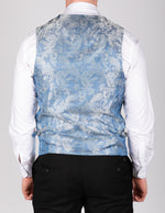 Kelvin - Sky Blue Single Breasted Waistcoat