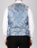 Kelvin - Navy Double Breasted Waistcoat