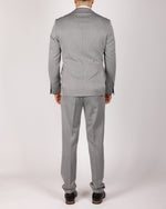 Grey Milano Couture Causal Two Piece Suit