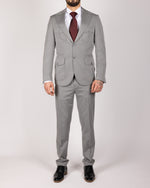 Grey Milano Couture Causal Two Piece Suit