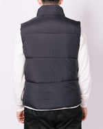 Black Quilted Pocket Detail Gilet