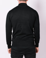 Black Half Zip Jumper