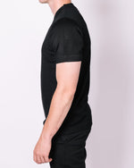 Mock Neck T-shirt Black