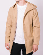 Camel Button Up Coat