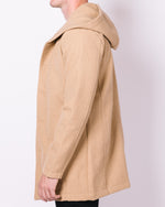 Camel Button Up Coat