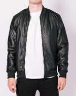 Meander Pattern PU Bomber