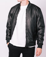 Meander Pattern PU Bomber