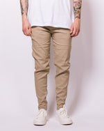 Beige Casual Trousers